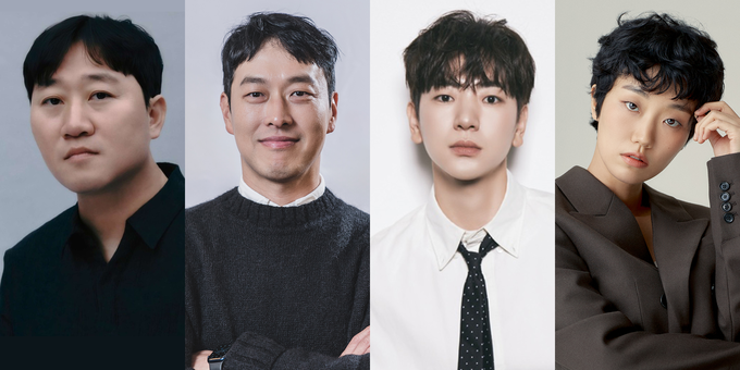 (좌측터 김용완 감독, 최정열 감독, 이주승 배우, 이주영 배우)